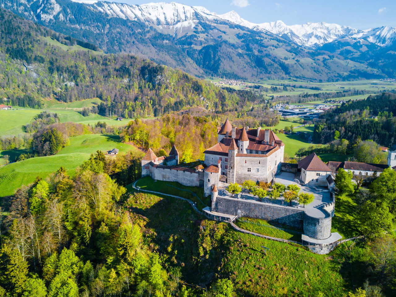 Gruyères Medieval Village, Artisan Cheese, and Chocolate Tasting