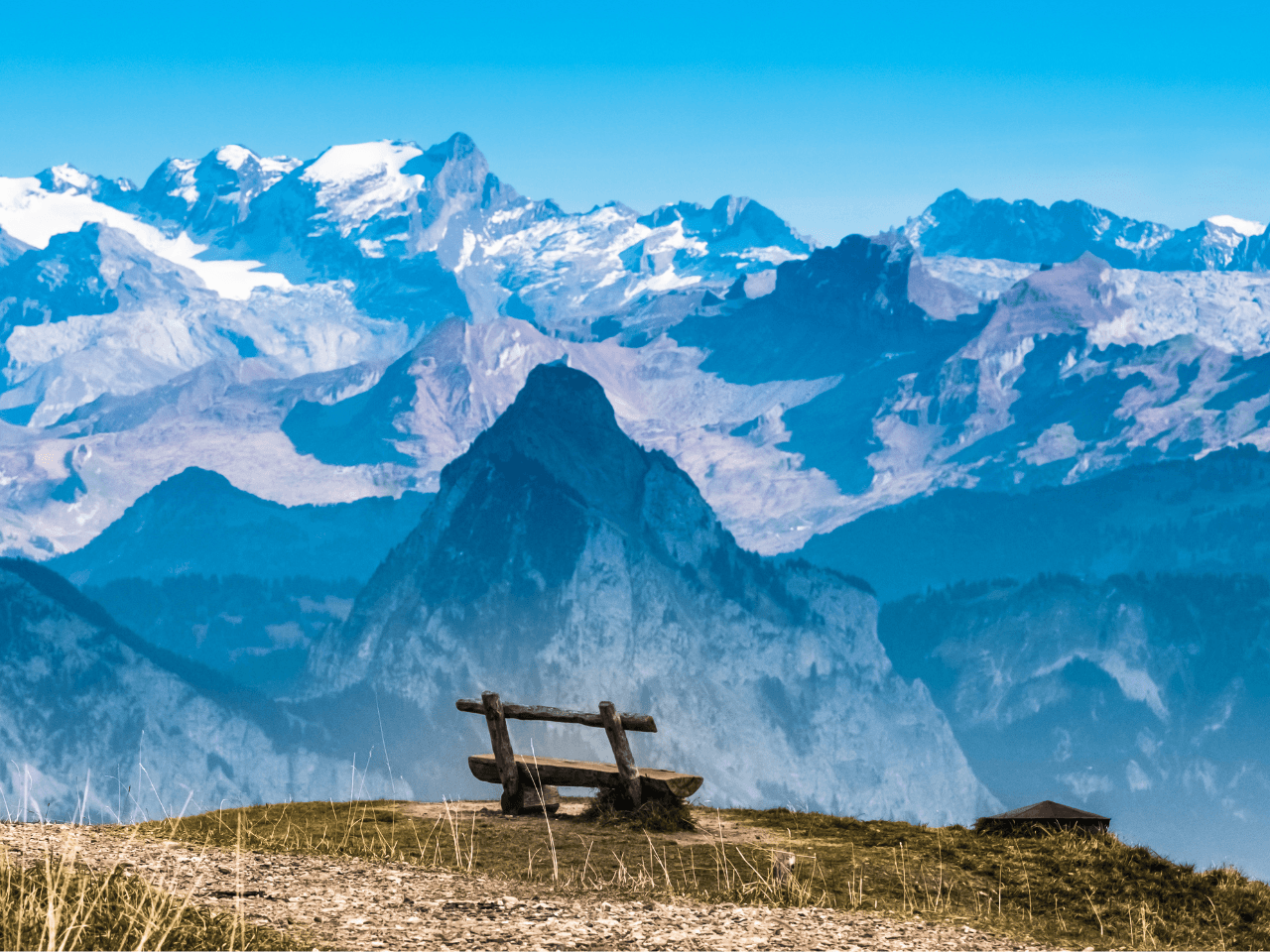 Mount Rigi and Lake Lucerne with Panoramic Cruise: Historic Vitznau-Rigi cogwheel railway operating since 1871