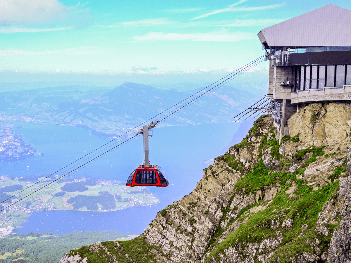 Mount Pilatus and Lake Lucerne with Alpine Boat Cruise